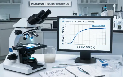 Starch rheology microscope